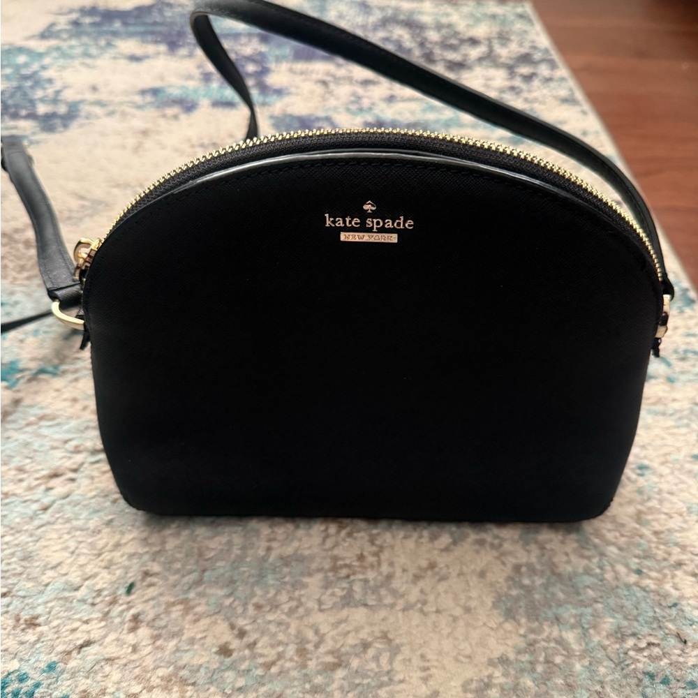 Kate Spade Black Dome Crossbody Bag